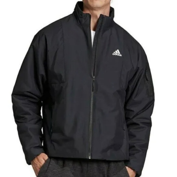 NEW Adidas Back-to-Sport BTS Men’s Lined Insulation Jacket Black $100 M,XL - Picture 6 of 7